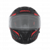 Шлем Beon B-503 Stealth matt black/red
