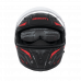 Шлем Beon B-503 Stealth matt black/red
