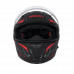 Шлем Beon B-503 Stealth matt black/red