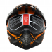 Шлем Beon B-600 matt black/orange