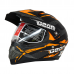 Шлем Beon B-600 matt black/orange