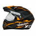 Шлем Beon B-600 matt black/orange