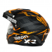 Шлем Beon B-600 matt black/orange