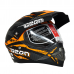 Шлем Beon B-600 matt black/orange