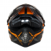 Шлем Beon B-600 matt black/orange