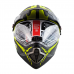 Шлем Beon B-600 matt black/yellow