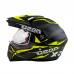 Шлем Beon B-600 matt black/yellow