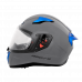 Шлем Beon B-500 Shiny Grey Fiberglass