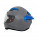 Шлем Beon B-500 Shiny Grey Fiberglass