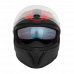Шлем Beon B-500 matt black/red Carbon