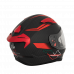 Шлем Beon B-500 matt black/red Carbon