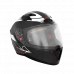 Шлем Beon B-500 Shiny Black/White Carbon