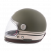 Шлем Beon B-510 Vintage F1 Army Green/brown