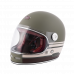 Шлем Beon B-510 Vintage F1 Army Green/brown
