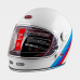 Шлем Beon B-510 Vintage F1 shiny white/red/blue