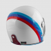 Шлем Beon B-510 Vintage F1 shiny white/red/blue