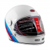 Шлем Beon B-510 Vintage F1 shiny white/red/blue