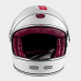 Шлем Beon B-510 Vintage F1 shiny white/red/blue