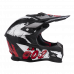 Кроссовый шлем Beon B-602 Black/White/Red
