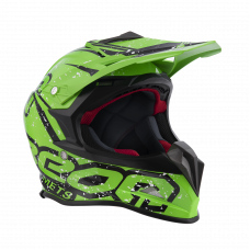 Кроссовый шлем Beon B-602 Green/Black