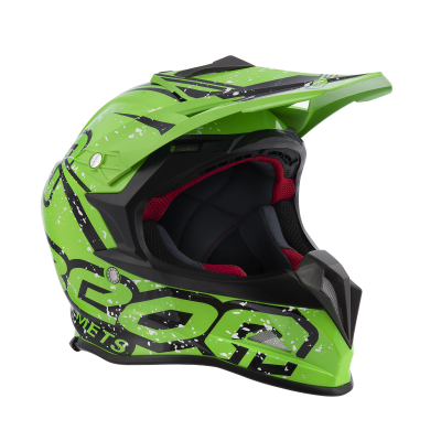 Кроссовый шлем Beon B-602 Green/Black