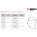 Детский кроссовый шлем Beon MX-17 Black/White