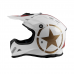 Детский кроссовый шлем Beon MX-17 White/Gold
