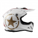 Детский кроссовый шлем Beon MX-17 White/Gold