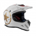 Детский кроссовый шлем Beon MX-17 White/Gold