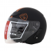 Шлем BEON B-117+ Black/Orange