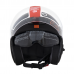 Шлем BEON B-117+ Black/Orange